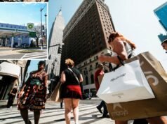 La confianza del consumidor cayó a un mínimo histórico este mes, según un estudio, incluso cuando el gasto muestra un rayo de esperanza