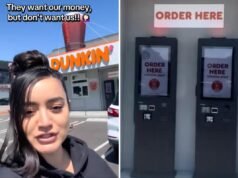 Dunkin’ Donuts abre en el sur de Los Ángeles, pero los clientes no pueden entrar