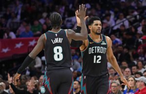 Los Pistons se aseguran el primer puesto en la Conferencia Este con una victoria sobre los 76ers