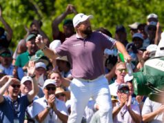 Masters 2026: Shane Lowry estalla después de anotar un hoyo en uno el sábado en Augusta National