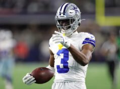 El WR de los Cowboys, George Pickens, firma la etiqueta de franquicia y recibirá $27,3 millones garantizados en 2026