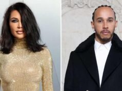 Kim Kardashian comparte un raro vistazo de Lewis Hamilton