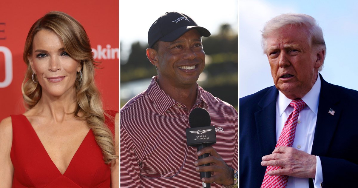 Megyn Kelly Tiger Woods Donald Trump
