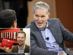 El cofundador de Netflix, Reed Hastings, hace una salida sorpresa, lo que hace caer las acciones