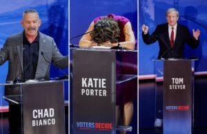 Un animado debate para gobernador en Pomona