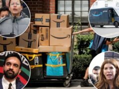 El proyecto de ley de Nueva York obligaría a Amazon a contratar miles de repartidores locales, lo que provocaría que las facturas de los clientes se dispararan