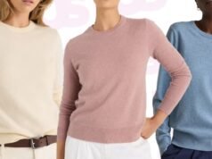 El suéter Viral de Cashmere de Quince ya está disponible en 2 colores frescos