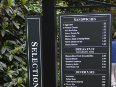 Ni siquiera el menú de concesión del Masters es a prueba de inflación… y, sin embargo, el menú completo sólo le costará $75,75.