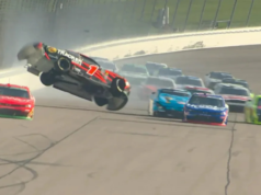NASCAR: El auto de Carson Kvapil se estrella a menos de 2 vueltas de la carrera de la Serie O’Reilly en Kansas