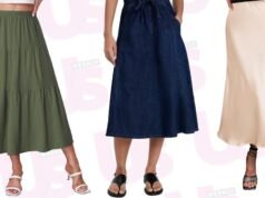 17 faldas midi lujosas y cómodas para la primavera, desde $ 17