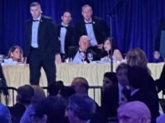 La cena de corresponsales de la Casa Blanca es noticia mientras los periodistas se refugian