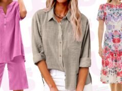 Trajes de la abuela Walmart Coastal: ropa de lino asequible