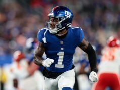 Malik Nabers se sometió recientemente a una segunda cirugía de rodilla para aliviar la rigidez, pero los Giants aún tienen esperanzas de que WR pueda jugar la Semana 1: informe