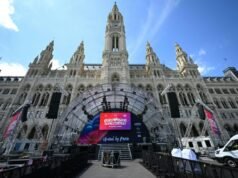 La fiebre de Eurovisión llega a la ciudad anfitriona, Viena