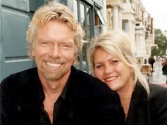 Joan, la esposa de Richard Branson, de 80 años, murió de un coágulo de sangre dos semanas después de la caída, dice el forense