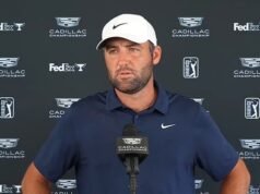 El quisquilloso Scottie Scheffler arremete contra un periodista por el futuro de las estrellas de LIV Golf después de que los saudíes retiraran una financiación de 6.000 millones de dólares