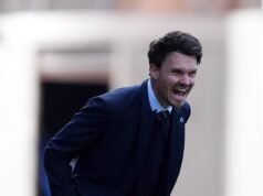 El jefe de los Rangers, Danny Rohl, lanza un grito de guerra antes del choque por el título que hay que ganar en Tynecastle
