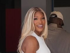 Serena Williams anima a su amigo Lewis Hamilton en el Gran Premio de Miami… pero no hay señales de la famosa novia de la estrella de Ferrari, Kim Kardashian