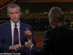 Bill Maher reprende a Gavin Newsom en un incómodo intercambio mientras el gobernador de California dice que quiere parecerse más a Trump