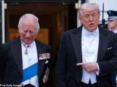 Calidez, risas y lo que REALMENTE pensó el rey de su visita de “alto riesgo” a Washington: REBECCA ENGLISH