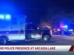 Varias personas resultaron heridas en un tiroteo cerca del campamento del lago Arcadia en Oklahoma mientras los servicios de emergencia pululan por la zona