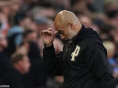 El aturdidor Jeremy Doku en el tiempo adicional salva al Manchester City de la vergüenza total mientras el colapso de un colegial le da al Arsenal el control de la carrera por el título, escribe IAN LADYMAN