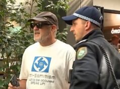 Caos en la Comisión Real de Bondi cuando un hombre con una camisa con la esvástica interrumpe el proceso