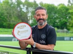 Derek McInnes insiste en que los Hearts han demostrado con creces que tienen la botella para ganar la liga