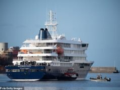 Un ciudadano estadounidense a bordo del crucero Nightmare da “ligeramente positivo” por hantavirus, otro muestra síntomas