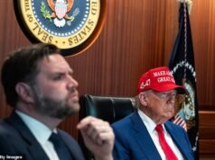 El escalofriante plan más allá de la tumba de Trump para JD Vance se revela mientras el jefe de inteligencia advierte sobre un complot chino sobre el “aire envenenado”