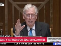 Temores por Mitch McConnell, de 84 años, mientras se expone su asombroso declive y Trump acusa a su personal “vago” de manipularlo.