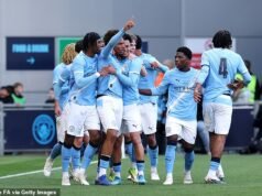 Manchester City 2-1 Man United – Final de la Copa Juvenil FA CLASIFICACIONES DE LOS JUGADORES: ¿Quién era una ‘amenaza total’ para los Diablos Rojos? ¿Qué estrella canalizó a Jeremy Doku? Pero JJ Gabriel quedó “completamente eliminado” del juego
