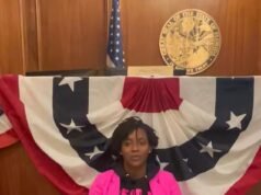 El gobernador republicano de Florida comparte una palabra controvertida para describir al legislador demócrata negro arrestado por realizar una sentada en el Capitolio estatal.