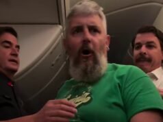 Pasajero de Qantas expulsado del avión y prohibido tras altercado con una azafata: ‘Compórtate’
