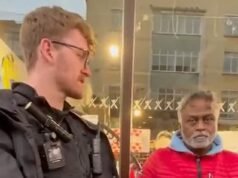 Predicador callejero cristiano arrestado por “incitar al odio racial” con un sermón sobre el Islam y la ideología transgénero AUTORIZADO mientras la policía abandona la investigación