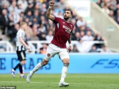 La estrella del West Ham, Taty Castellanos, gana el gol de la temporada con WonderStrike en Newcastle, pero sus esfuerzos son en vano para dejar a Hammers al borde del descenso.