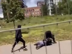 Las tres bandas rivales están luchando por el control de Camberwell en el Londres “seguro” de Khan después de que estallara una pelea de machetes en un parque familiar un domingo a la hora del almuerzo.