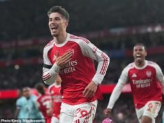 Arsenal 1-0 Burnley: los artilleros se acercan al título con una dura victoria en casa después del gol ganador de Kai Havertz desde la esquina, y se coronarán campeones MAÑANA si Man City pierde puntos