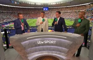 Eni Aluko es eliminada de la lista de estrellas de la Copa del Mundo de ITV después de su pelea con Ian Wright, en la que él se negó a aceptar sus disculpas.