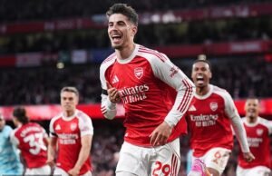 ¡El Arsenal gana el título de la Premier League! Los hombres de Mikel Arteta ponen fin a 22 años de espera tras el empate del Manchester City en el penúltimo partido de Pep Guardiola