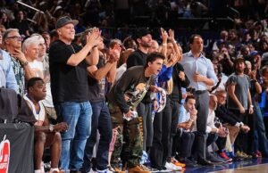 Ben Stiller y Timothee Chalamet lideran Celebrity Row para el gran partido de los Knicks contra los Cavaliers… pero no hay señales de Kylie Jenner