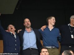 La banda de chicos malos de William: cómo Prince celebró la victoria de su equipo con algunos de sus amigos más antiguos