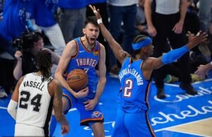 Emocionado por el Oklahoma City Thunder mientras Shai Gilgeous-Alexander realiza una exhibición de calibre MVP para vencer a San Antonio y empatar las Finales de la Conferencia Oeste.