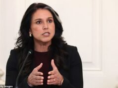 La glamorosa exdiputada de la CIA de Tulsi Gabbard, y nuera de RFK Jr, DEJA la Casa Blanca mientras Trump se enfrenta a un motín