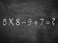 Una suma alucinante de matemáticas en la escuela primaria deja perpleja a la gente: ¿recuerdas la regla especial para resolverla?