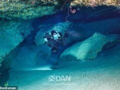 Primeras imágenes del interior de la Cueva de la Muerte de Maldivas: el equipo de rescate publica fotografías del condenado sistema de cuevas de Maldivas