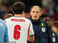 Thomas Tuchel revela su decepción por la reacción “inútil” de Harry Maguire ante el esnobismo de la Copa del Mundo, después de que la madre de la estrella del Man United criticara al técnico de Inglaterra por su decisión “vergonzosa”