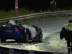 Sans Souci: Tres personas murieron en un horroroso accidente frontal en el que un Audi destrozado cayó sobre su techo
