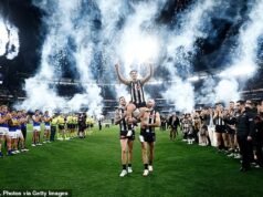 Scott Pendlebury revela el tributo que lo hizo “incómodo” mientras hacía historia en la AFL en el partido de oro
