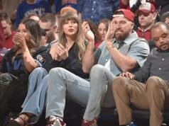 Travis Kelce y Taylor Swift salen de Nueva York para animar a los Cavaliers de la ciudad natal de la estrella de la NFL en una cita nocturna en la cancha de la NBA antes de su boda de verano.